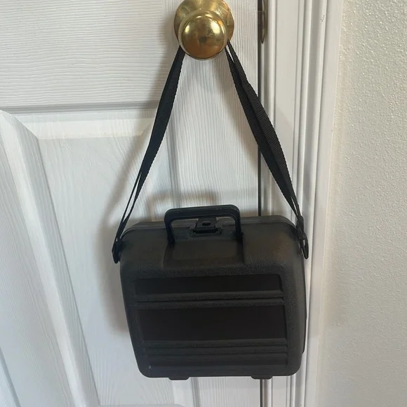 Vintage 80s Aladdin insulated mini cooler lunch box carrier black adults kids